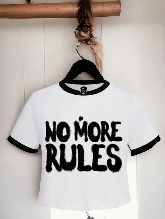 No More Rules Crop Top
