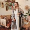 Limited Edition Sarıl 4-Way Knit - Printed Latte