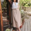 *NEW* Abla A-Line Wrap Skirt - Khaki