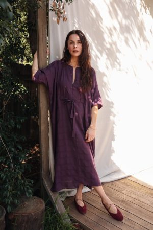 Alternative view of Rüya Tunic - Plum